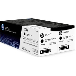 HP 78A 2-pack Black Original LaserJet Toner Cartridges HP 78A 2-pack Black Original LaserJet Toner Cartridges
