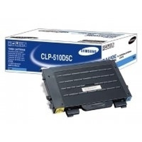 Samsung CLP-500D5C toner cartridge Original Cyan Samsung CLP-500D5C toner cartridge Original Cyan