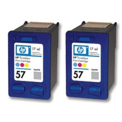 HP INK CARTRIDGE 57 TWIN PACK HP INK CARTRIDGE 57 TWIN PACK