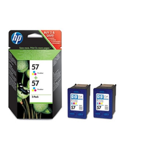 HP INK CARTRIDGE 57 TWIN PACK HP INK CARTRIDGE 57 TWIN PACK