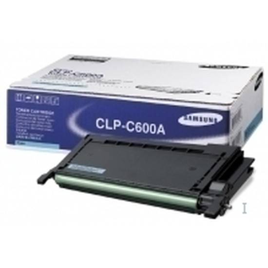 Samsung CLP-C600A toner cartridge Original Cyan Samsung CLP-C600A toner cartridge Original Cyan
