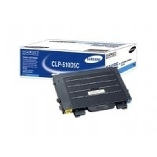 Samsung CLP-510D5C toner cartridge Original Cyan Samsung CLP-510D5C toner cartridge Original Cyan