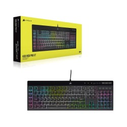 Corsair Wired Gaming Keyboard K55 PRO RGB - GR Layout - Black - CH- 9226765-GR2 Corsair Wired Gaming Keyboard K55 PRO RGB - GR Layout - Black - CH- 9226765-GR2