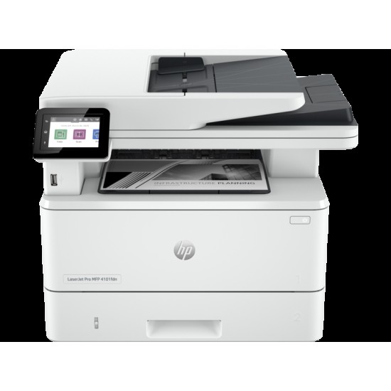 HP Printer LaserJet Pro MFP 4102fdw - 2Z624F