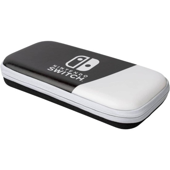 PDP - Slim Deluxe Travel Case for Nintendo Switch White/Black
