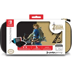PDP - Slim Deluxe Travel Case for Nintendo Switch Zelda Gold/Black PDP - Slim Deluxe Travel Case for Nintendo Switch Zelda Gold/Black