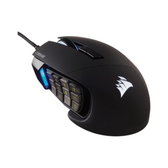 CORSAIR Optical Gaming Mouse SCIMITAR RGB ELITE MOBA/MMO 18.000 Dpi - Black CORSAIR Optical Gaming Mouse SCIMITAR RGB ELITE MOBA/MMO 18.000 Dpi - Black