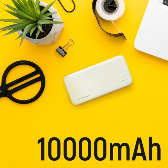 Wozinsky powerbank Li-Po 10000mAh 2 x USB white (WPBWE1) Wozinsky powerbank Li-Po 10000mAh 2 x USB white (WPBWE1)