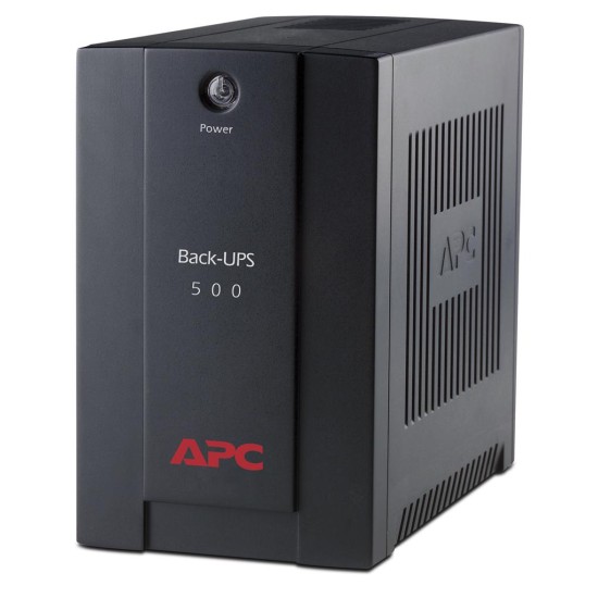 APC Back-UPS uninterruptible power supply (UPS) Line-Interactive 500 VA 300 W 3 AC outlet(s) APC Back-UPS uninterruptible power supply (UPS) Line-Interactive 500 VA 300 W 3 AC outlet(s)