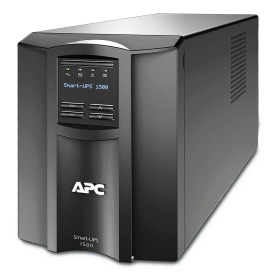 APC SMT1500IC uninterruptible power supply (UPS) Line-Interactive 1500 VA 1000 W 8 AC outlet(s) APC SMT1500IC uninterruptible power supply (UPS) Line-Interactive 1500 VA 1000 W 8 AC outlet(s)