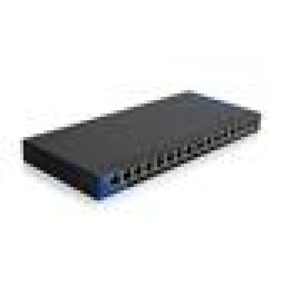 Linksys LGS116-UK network switch Unmanaged Gigabit Ethernet (10/100/1000) Black