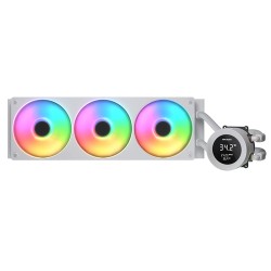 COUGAR Poseidon Vistek 360 CPU Water Cooling, ARGB, White