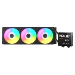 COUGAR CPU Water Cooling Poseidon Vistek Pro 360, ARGB, Black