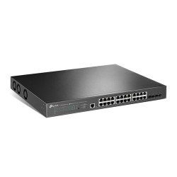 TP-Link JetStream 24-Port 2.5GBASE-T and 4-Port 10GE SFP+ L2+ Managed Switch with 16-Port PoE+ &amp; 8-Port PoE++