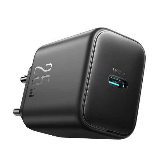 Joyroom JR-TCF23 USB-C 25W SFC / PPS / PD network charger - black Joyroom JR-TCF23 USB-C 25W SFC / PPS / PD network charger - black