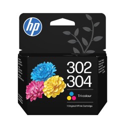 HP 302/304 Tri-color/Black Ink Cartridge Combo 2 Pack HP 302/304 Tri-color/Black Ink Cartridge Combo 2 Pack