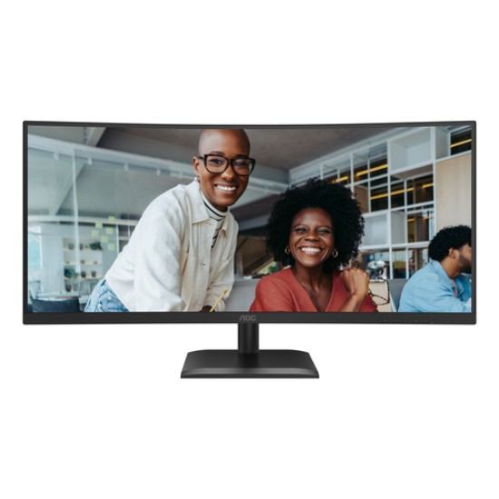 AOC E4 CU34E4CV computer monitor 86.4 cm (34\") 3440 x 1440 pixels UltraWide Quad HD LCD Black AOC E4 CU34E4CV computer monitor 86.4 cm (34\") 3440 x 1440 pixels UltraWide Quad HD LCD Black
