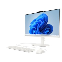 HP PC ALL IN ONE OMNISTUDIO 24-CU0002NV, 23.8'' FHD IPS, INTEL ULTRA 5 210H 2.2-4.8GHz/12MB, 8 CORES, 24GB (1x24GB DDR5-5200), 512GB PCIe NVMe SSD, UMA GRAPHICS, SPEAKERS, 5MP CAM, DOS, 2YW, COTTON WHITE