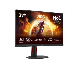 AOC G4 Q27G4ZR computer monitor 68.6 cm (27\") 2560 x 1440 pixels Quad HD LED Black, Red AOC G4 Q27G4ZR computer monitor 68.6 cm (27\") 2560 x 1440 pixels Quad HD LED Black, Red