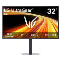 LG UltraGear G6 32G620B-B 31.5" IPS QHD 200Hz HDR LG UltraGear G6 32G620B-B 31.5" IPS QHD 200Hz HDR
