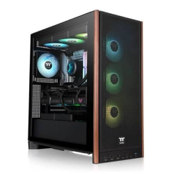 Thermaltake S370 WS/Black/Win/SPCC/TG/CT120mm Fan*4/Brown Box