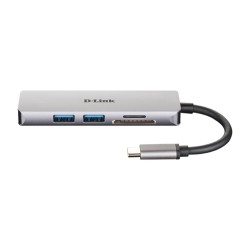 D-Link 5-in-1 USB-C Hub with HDMI and SD/microSD Card Reader