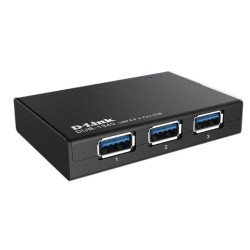 DLINK HUB USB 3.0, WITH 4 PORT USB 3.0, WITH EXTERNAL POWER ADAPTOR