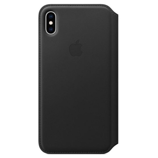 APPLE LEATHER FOLIO BLACK FOR IPHONE XS MAX