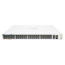 HPE ARUBA SWITCH INSTANT ON 1960 48G, 48x PORTS GIGABIT, 48 PORTS FULL POE CLASS 4 AND 6, 2XGT 10GBE PORTS, 2 SFP+ PORTS, 600W, MANAGED, STACKABLE, LIFETIME WARRANTY