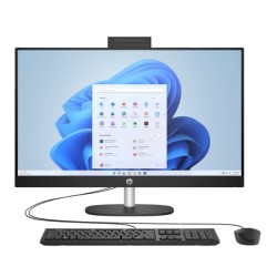 HP PC ALL IN ONE 27-CR1005NV, 27’’ FHD TOUCH, INTEL ULTRA 5-125U 3.6-4.3GHz/12MB, 12 CORES, 16GB, 1TB NVMe SSD, INTEL UHD GRAPHICS, CAM, SPEAKER, WIN 11 HOME, 2YW, JET BLACK HP PC ALL IN ONE 27-CR1005NV, 27’’ FHD TOUCH, INTEL ULTRA 5-125U 3.6-4.3GHz/12MB, 12 CORES, 16GB, 1TB NVMe SSD, INTEL UHD GRAPHICS, CAM, SPEAKER, WIN 11 HOME, 2YW, JET BLACK