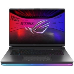 ASUS NOTEBOOK ROG STRIX G16, G615LW-S5048X, INTEL ULTRA 9 275HX 2.7-5.4GHz/36MB, 24C, 32GB, 2TB SSD M.2 NVMe, NVIDIA GEFORCE RTX 5080 16GB, WQXGA 2.5K 2560x1600 240Hz 500NITS, RGB/KEY, WIFI7, BT LAN, USB5, HDMI, WIN 11 PRO, 2YW, GREY