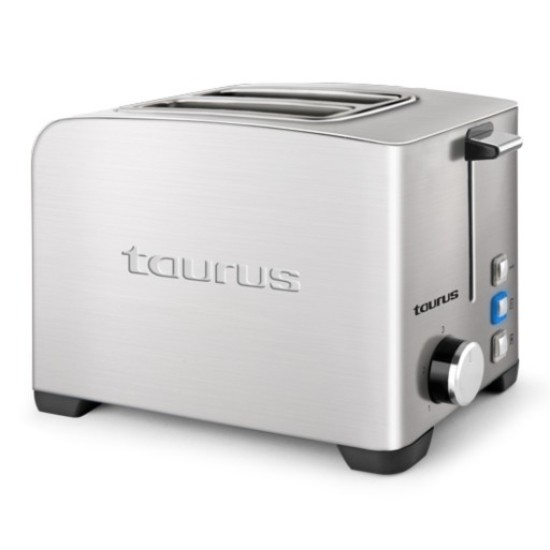 TAURUS TOASTER MY TOAST II LEGEND, 850W, 2 VARIABLE SLOTS, DEFROST MODE, REHEAT, LED LIGHT CRUMB TRAY CORD HOLDER, STAINLESS STEEL TAURUS TOASTER MY TOAST II LEGEND, 850W, 2 VARIABLE SLOTS, DEFROST MODE, REHEAT, LED LIGHT CRUMB TRAY CORD HOLDER, STAINLESS STEEL