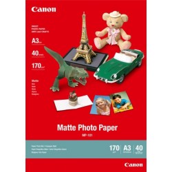 CANON PAPER A3, PHOTO MATT MP-101A3, 40 SHEETS, 170GR CANON PAPER A3, PHOTO MATT MP-101A3, 40 SHEETS, 170GR