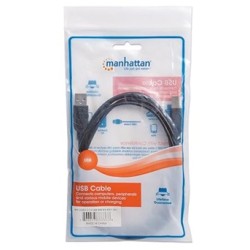 MANHATTAN USB CABLE 2.0 AM/BM 141HS 1.8M BLACK