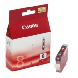 CANON INK CARTRIDGE CLI-8 RED FOR PRO 9000 MARK II, PRO 9000