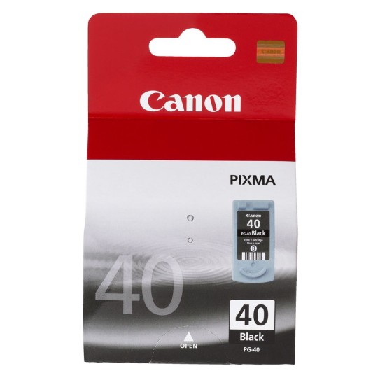 CANON INK CARTRIDGE PG-40 FOR JX210P, IP1200, IP1600, IP2200, MP150, MP170, MP450, MP450X, IP1300, IP1700, MX3