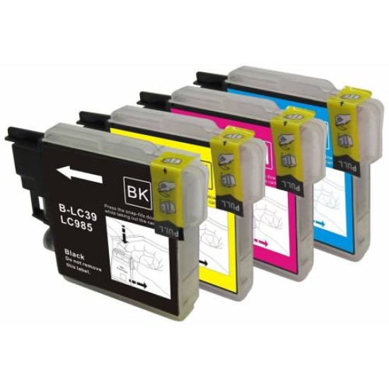 BROTHER Ink Cartridge LC985T Black Twin Pack