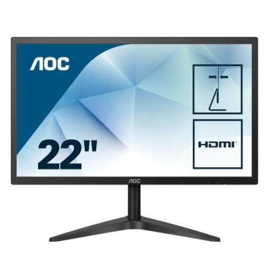 AOC MONITOR 21.5" LED 5MS 20M:1 HDMI 22B1H AOC MONITOR 21.5" LED 5MS 20M:1 HDMI 22B1H