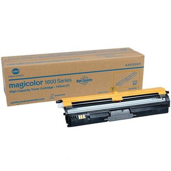 KONICA MINOLTA TONER A0V306H YELLOW KONICA MINOLTA TONER A0V306H YELLOW
