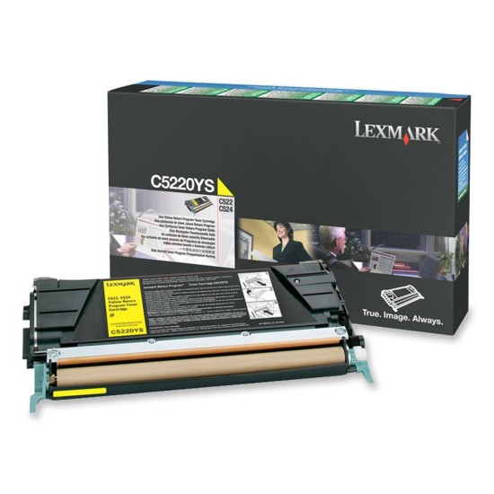 LEXMARK TONER C5220YS YELLOW LEXMARK TONER C5220YS YELLOW