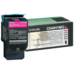 LEXMARK TONER C540H1M MAGENTA LEXMARK TONER C540H1M MAGENTA