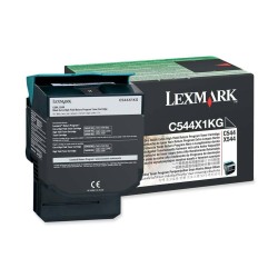 LEXMARK TONER C544X1KG BLACK LEXMARK TONER C544X1KG BLACK