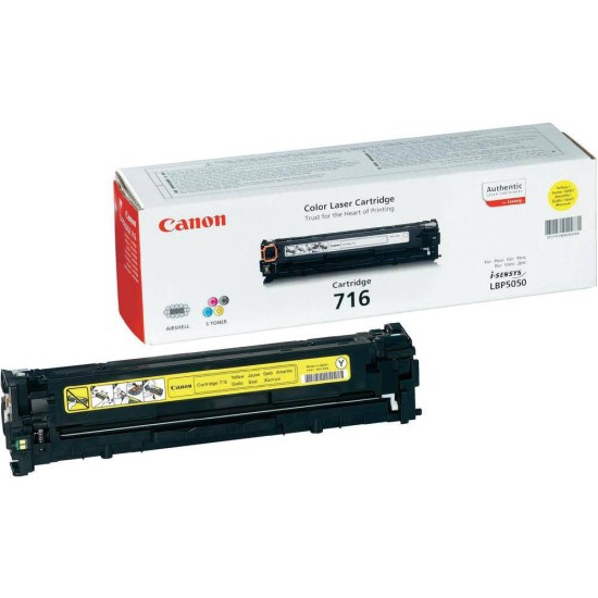 CANON TONER 716 YELLOW CANON TONER 716 YELLOW