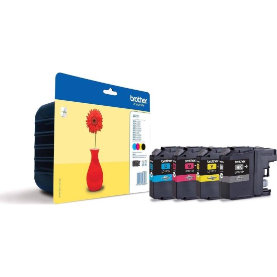 BROTHER Ink Cartridge LC121P Multipack BROTHER Ink Cartridge LC121P Multipack