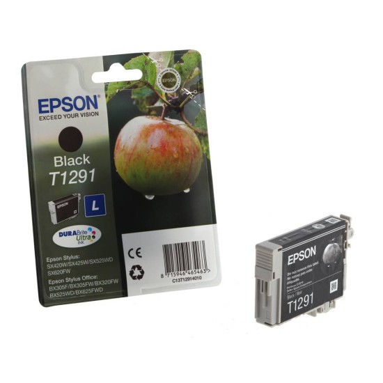 EPSON INK CARTRIDGE T1291 BLACK