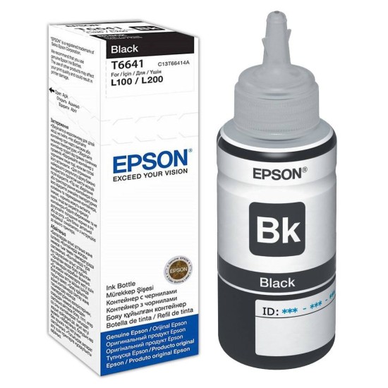 EPSON INK CARTRIDGE T6641 BLACK EPSON INK CARTRIDGE T6641 BLACK