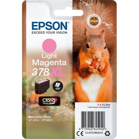 EPSON INK CARTRIDGE T3796 L. MAGENTA