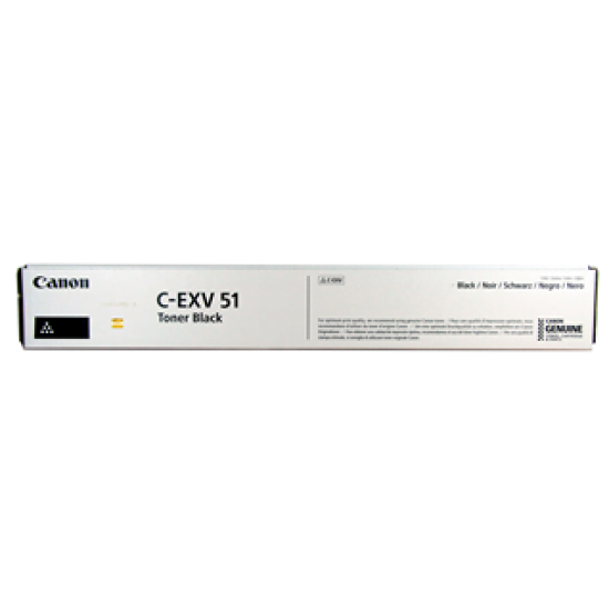 CANON TONER C-EXV51L BLK CANON TONER C-EXV51L BLK