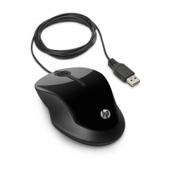 HP MOUSE WIRED X1500 BLACK