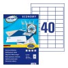 ECONOMY/AVERY LABELS 48.5X25.4MM ELA002
